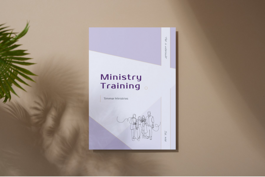 Ministry Training | Timmer Ministries